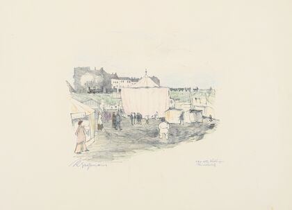 1910 alter Weddinger Rummelplatz (Um Berlin) (1912)