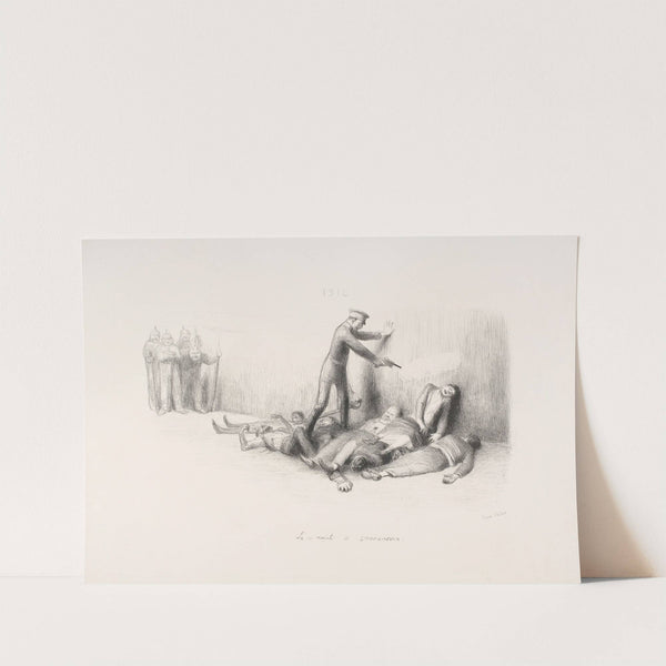 1914 – le 10 août à Dannemarie (1914) by Jean Veber