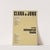 1988-1989, affiche voor tentoonstelling Clara de Jong by Malik
