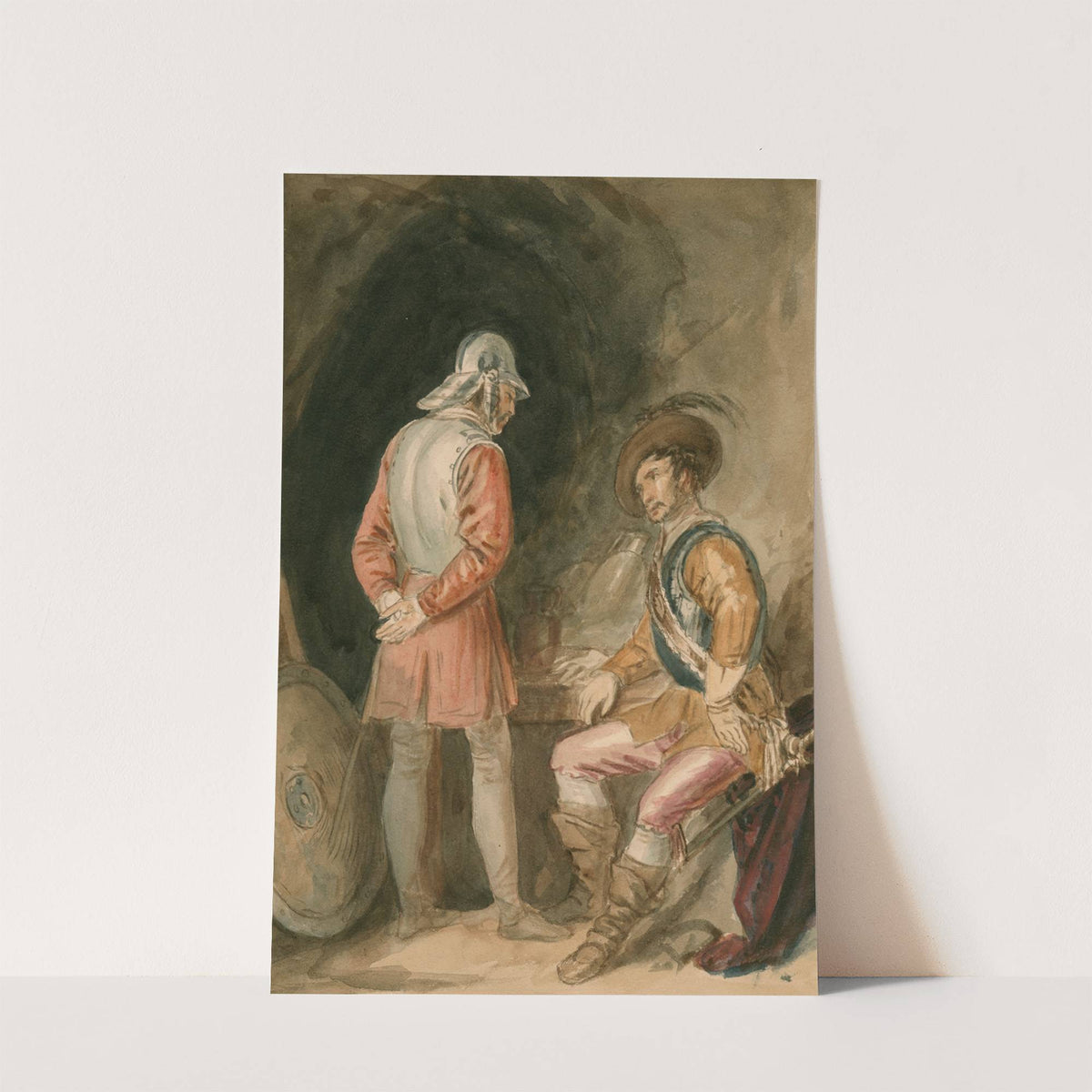 2 men by John Massey Wright