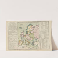 25 Division Générale, de l’Ancien continent, suivant les modernes. Europe (1793) by Claude Buy de Mornas