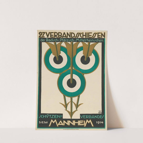 27. Verbandsschießen des Badisch-Pfälzisch-Mittelrheinischen Schützenverbandes. Mannheim 1914 (1914) by Haas’sche Buchdruckerei GmbH