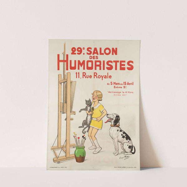 29e Salon Des Humoristes 11, Rue Royale Du 5 Mars Au 15 Avril (1836) by Georges Redon