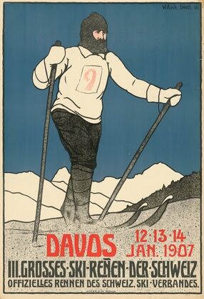 3. Großes Skirennen der Schweiz. Davos 1907 (1906)