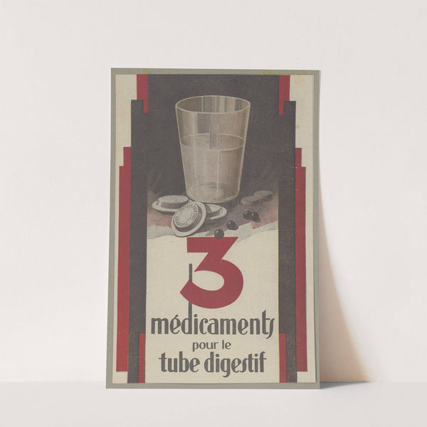 3 médicaments pour le tube digestif (1910-1950) by Laboratoires Charvoz