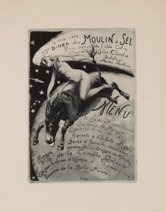 33e dîner du Moulin à Sel, le 2 mai 1910, sous la présidence de l’abbé Cotin (1910)