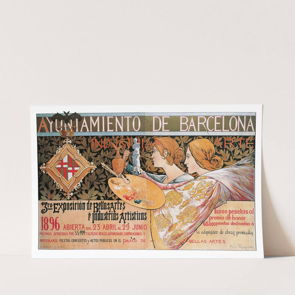 3ra. Exposición de Bellas Artes é Industrias Artísticas (1896) by Alexandre de Riquer