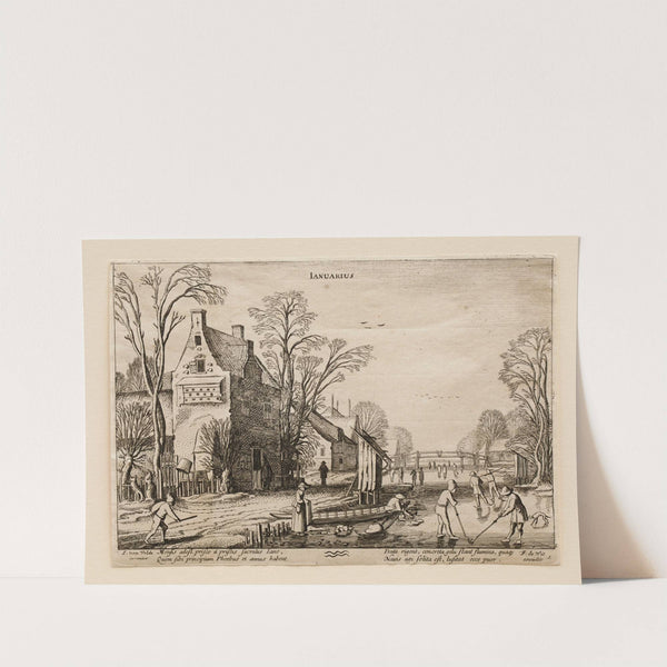 January (1616) by Jan van de Velde
