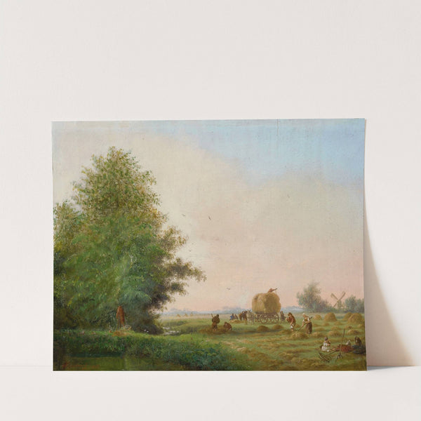 July (1855) by Fredrik Marinus Kruseman