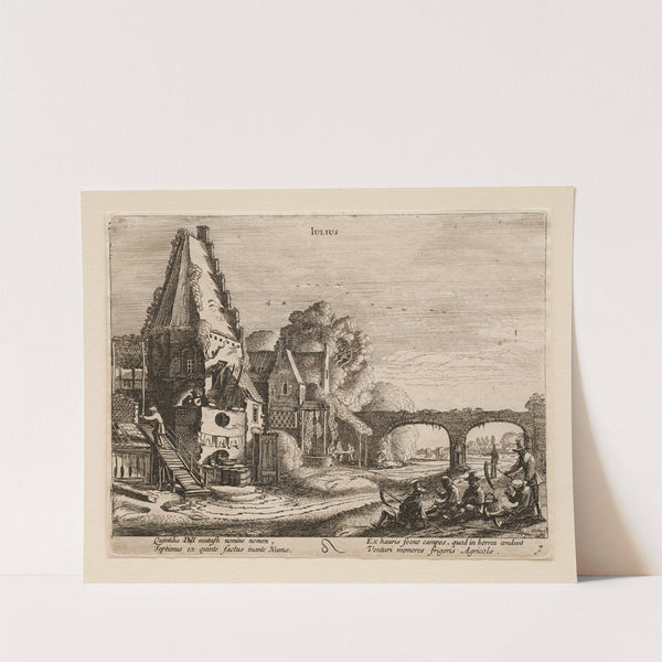 July (1616) by Jan van de Velde