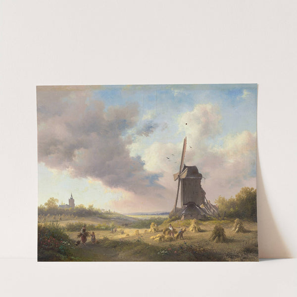 August (1855) by Fredrik Marinus Kruseman