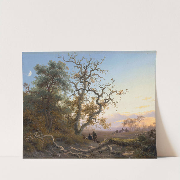 October (1855) by Fredrik Marinus Kruseman