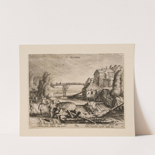 October (1616) by Jan van de Velde