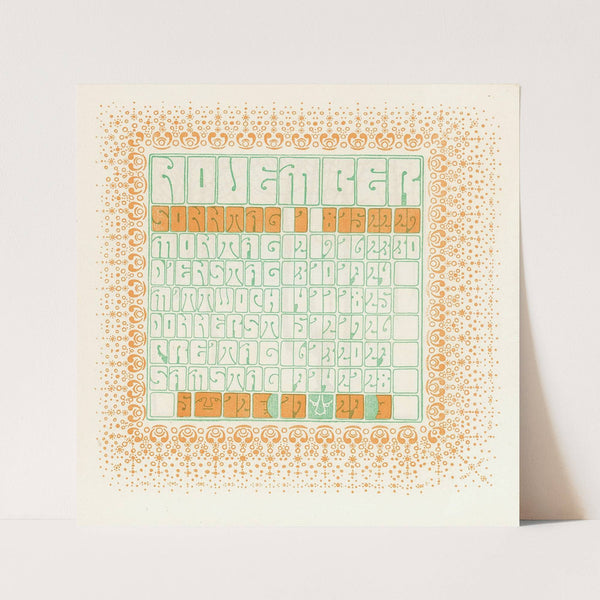 November (1903) by Alfred Roller