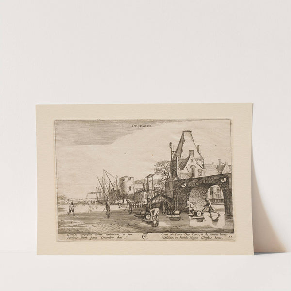 December (1616) by Jan van de Velde