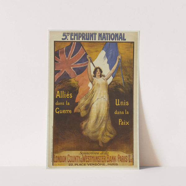5me. Emprunt National (1920) by Firmin Bouisset