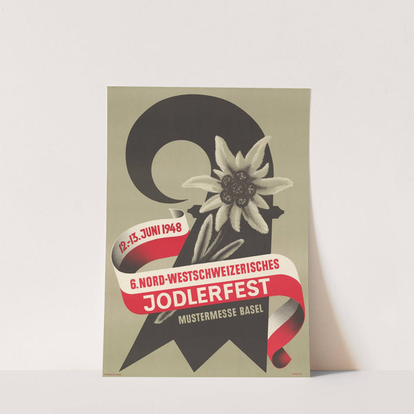 6. Nord-Westschweizerisches Jodlerfest, Mustermesse Basel (1948) by Johannes Handschin
