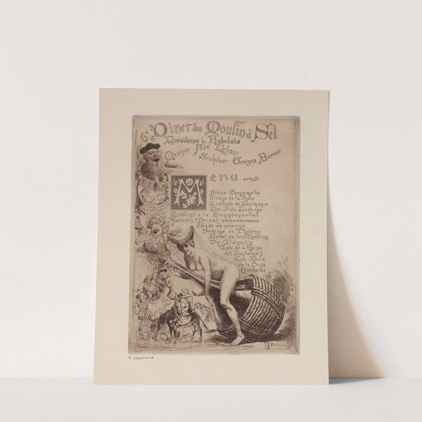 6e dîner du Moulin à Sel, sous la présidence de Rabelais by Léon Lebègue