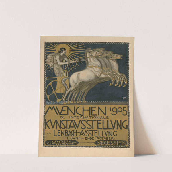 9. Internationale Kunstausstellung München 1905. Künstler- Genossenschaft Secession (1905) by Franz von Stuck