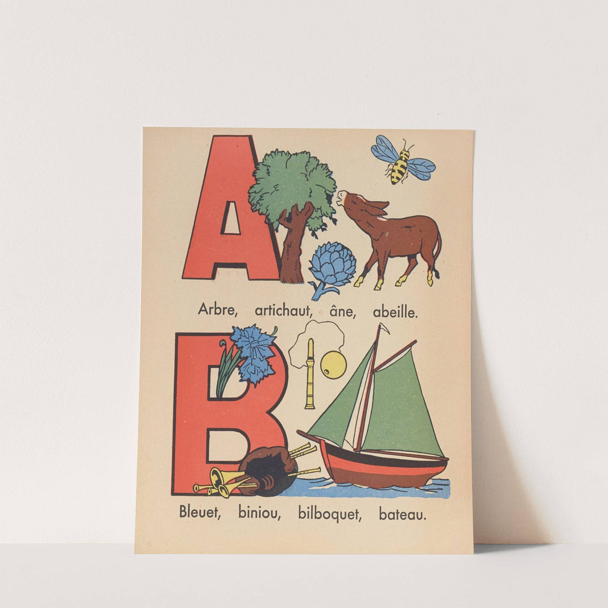 A. B. C. à colorier Pl.02 (1938) by Gaston Marechaux