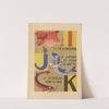 A. B. C.; Alphabet des petits poissons et des gros Pl.07 (1944) by Maurice Lorrain