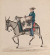 A baker on horseback