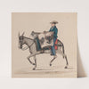 A baker on horseback by Francisco Fierro