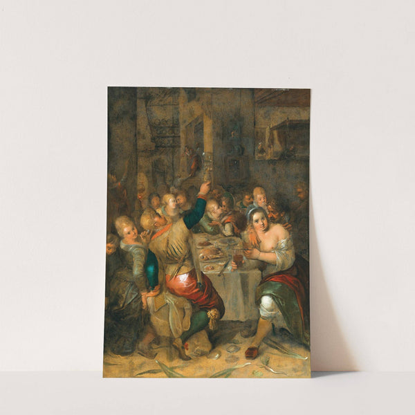 A Banquet Scene by Hieronymus Francken II