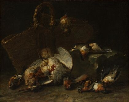 A Basket and Birds — size preview