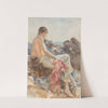 A bather on the rocks (1921) by Henry Scott Tuke