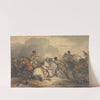 A Battle Scene by John Augustus Atkinson