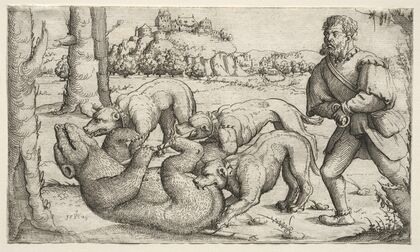 A Bear Hunt (1569)