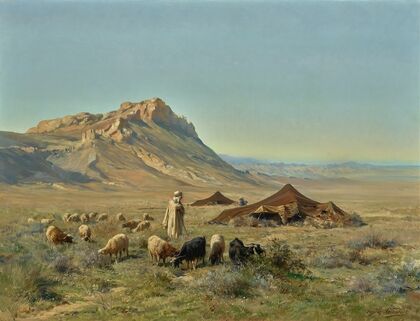 A Bedouin Encampment