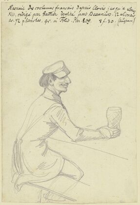 A beer drinker