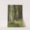 A Birch Forest by Gertrud Staats