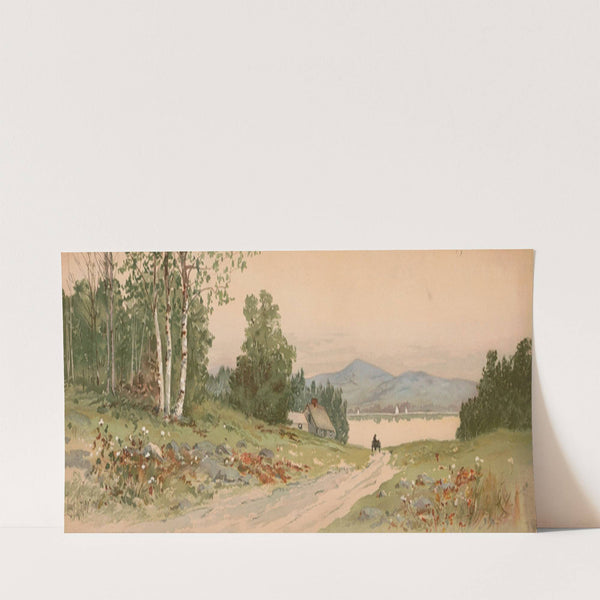 A bit of Islesboro, Me. (1891) by Louis Kinney Harlow
