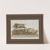 A Boar, Galloping to the Left, and a Sleeping Sow (on the Base) (mid-18th–early 19th century) by Giovanni Domenico Tiepolo
