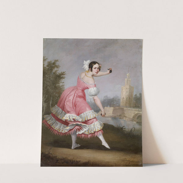A Bolero Dancer by Antonio Cabral Bejarano