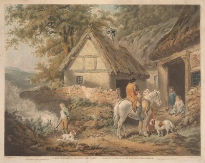 A Boy Employed in Burning Weeds (1799)