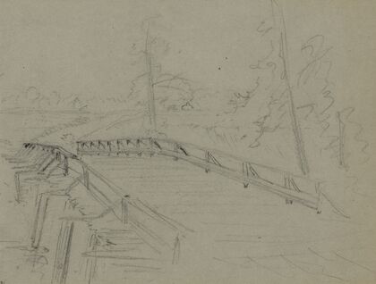 A bridge across a river