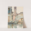 A Bridge and Campanile, Venice by John Singer Sargent