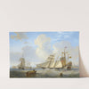 A British Opium Schooner And Other Shipping Off Hong Kong by James Wilson Carmichael