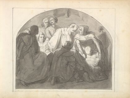 A Burial Scene