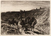 A Burro Train, New Mexico