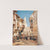 A bustling street before the mosque of Emir Mindar, Cairo by John Varley the Younger