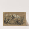 A calvary charge (1860-1865) by Alfred Rudolph Waud
