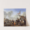A Camp Scene by Philips Wouwerman