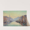 A Canal in Rotterdam (circa 1910-1915) by Colin Campbell Cooper