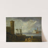 A Capriccio View Of San Giorgio Maggiore, Venice by Marco Ricci