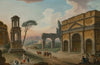 A capriccio with ancient monuments, including the Triumphal Arch of Orange, the aqueduct of Fréjus and the Mauseoleum of Glanum (1779)